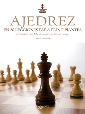 cover image of El ajedrez en 20 lecciones para principiantes